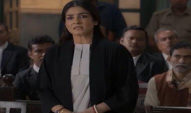 सुपरस्टार सलमान खान ने रवीना टंडन की अपकमिंग फिल्‍म ‘पटना शुक्ला’ का ट्रेलर जारी किया