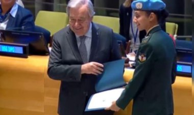 मेजर राधिका सेन को 'मिलिट्री जेंडर एडवोकेट ऑफ द ईयर अवार्ड', गुटेरस ने बताया ‘रोल मॉडल