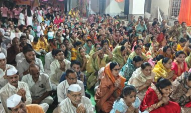 पर्युषण पर्व के समापन पर मंगलवारा जिनालय से निकली शोभायात्रा:आस्था और भक्ति का उमड़ा सैलाब, काष्ठ के ऐरावत पर विराजमान भगवान बने आकर्षण का केन्द्र