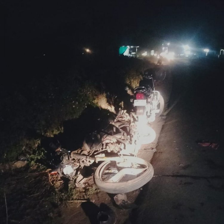 दो बाइक की भिडंत में सिक्योरिटी गार्ड की मौत:ड्यूटी पर जा रहा था गार्ड, दूसरा बाइक सवार भी घायल