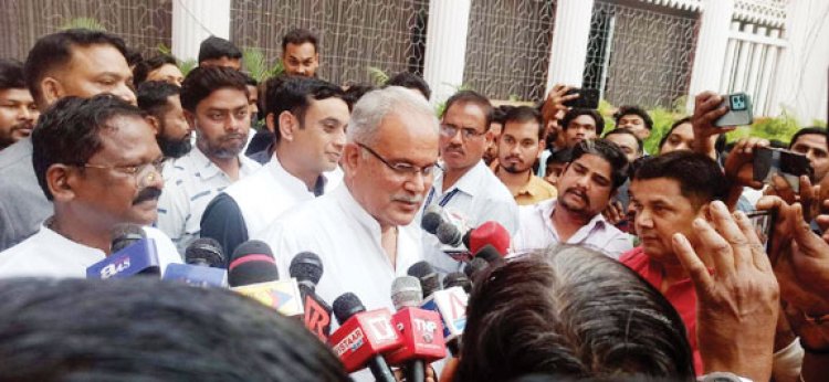 विष्णु देव नाममात्र के मुख्यमंत्री, उन्हें वही अदृश्य शक्ति संचालित कर रही है जिसने हसदेव के जंगलों को कटवाया था-भूपेश