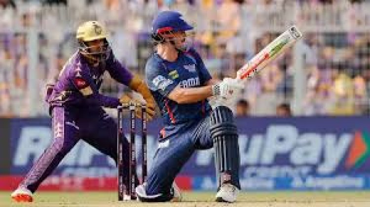 पूरन और मार्श की आतिशी पारियो से केकेआर के खिलाफ लखनऊ का विशाल स्कोर