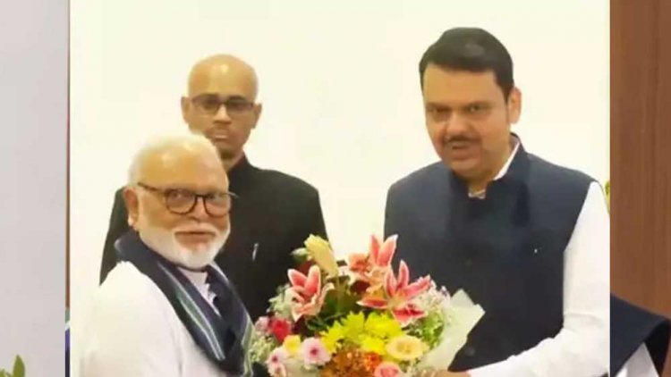 छगन भुजबल ने महाराष्ट्र मंत्री पद की शपथ ली, सीएम फडणवीस, डिप्टी सीएम शिंदे और अजित पवार उपस्थित थे