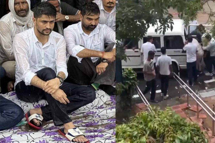 राजस्थान यूनिवर्सिटी में परीक्षा देने आए छात्र नेता निर्मल चौधरी गिरफ्तार